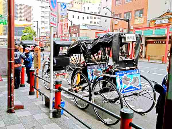 浅草の街を走る人力車を楽しむ為の５つのポイント