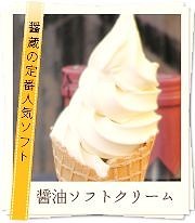 ひしほ蔵 醤油ソフトクリーム