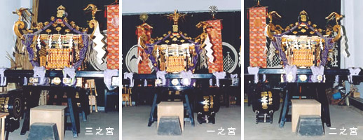 浅草三社祭りの神輿の種類