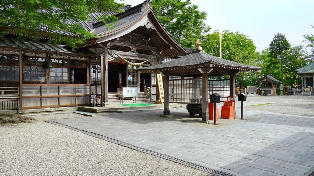 日本三大不動尊　倶利迦羅不動寺の本堂
