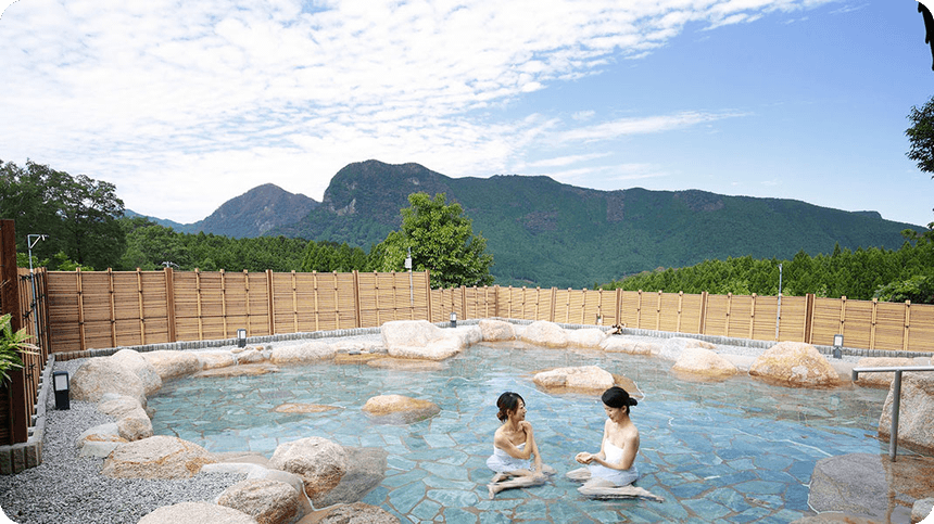 奈良温泉ランキング②絶景を見た後に寄ろう「曽爾高原　お亀の湯」