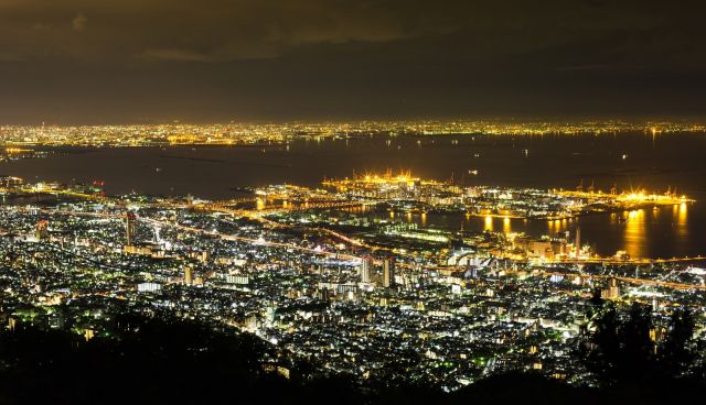 神戸夜景スポットランキング①日本三大夜景”掬星台”