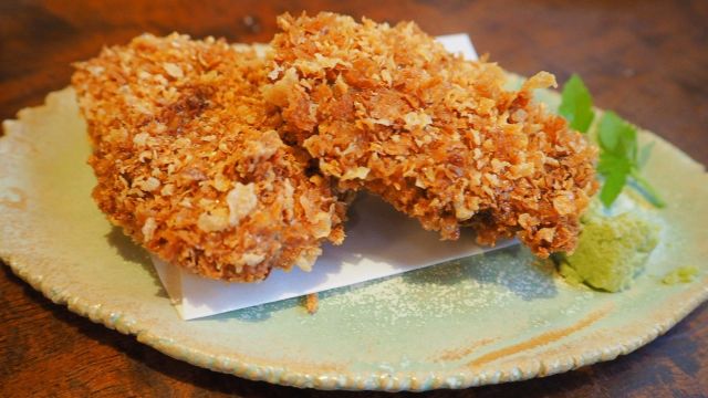 軽井沢そばランキング⑦絶品・蕎麦の実コロッケの“ささくら”