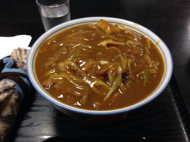 名古屋きしめんランキング①自家製麺ととろみのあるカレーが最高タッグ「清平」