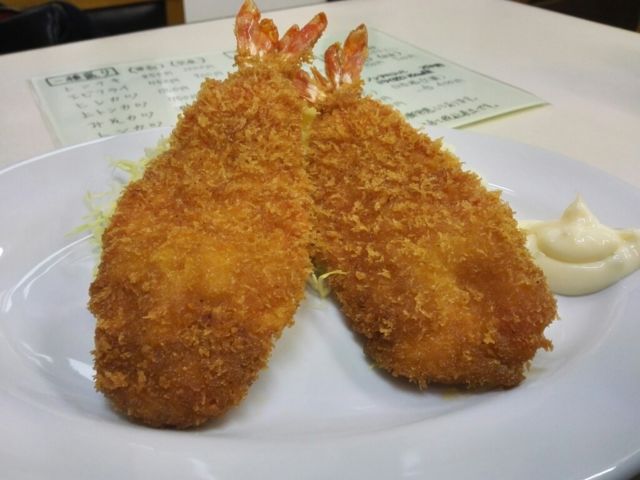 名古屋エビフライランキング④プリっプリの食感がたまらなく美味しい「はね海老」
