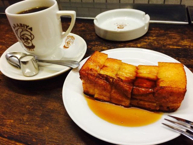 大阪のレトロな喫茶店ランキング④フレンチトーストでひと休み！「アラビヤコーヒー」