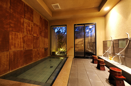 奈良の混浴・貸切風呂ランキング⑥ちょうどいいサイズの貸切風呂！むさし野