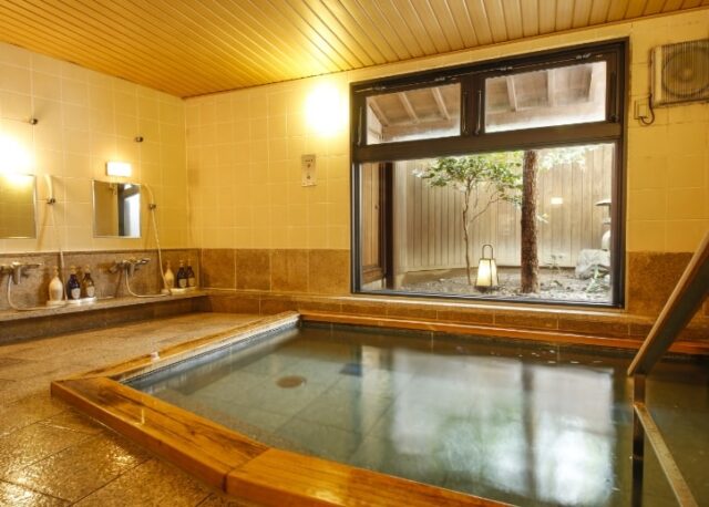 奈良の混浴・貸切風呂ランキング①五重塔を見ながら楽しめる！よしだや