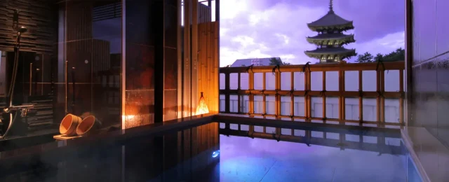 奈良の混浴・貸切風呂ランキング③眺めがいい貸切露天風呂！飛鳥荘